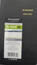 AT-A-GLANCE 2 Year Monthly 2026-2027 Planner 3.5&quot; x 6&quot; Pocket Size (7002... - €14,44 EUR