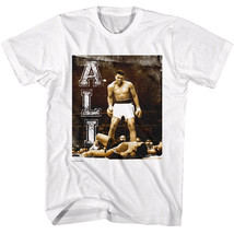 Muhammad Ali Taunts Liston Men&#39;s T Shirt KO Knockout Greatest GOAT Boxing - £20.01 GBP+