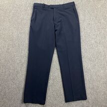 Izod Pants Men&#39;s 34x30 Blue Straight Leg Golf Polyester Blend Slacks - $365.38 MXN