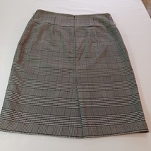 Worthington Women's Gray Plaid Back Zipper Skirt Size 16 Measured Waist 36" image 2