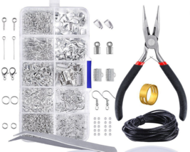 Jewelry Making Starter Kit Set Earring Necklace Repair - £12.24 GBP