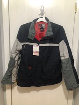 BURTON RONIN Colorblock Gray Snowboard Ski Jacket Sz Large  Zippers Unde... - $59.39