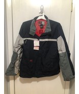BURTON RONIN Colorblock Gray Snowboard Ski Jacket Sz Large  Zippers Unde... - $1,124.16 MXN