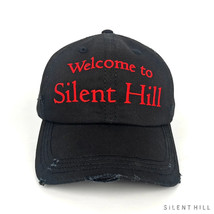 Welcome to Silent Hill Distressed Adjustable Hook &amp; Loop Closure Hat Cap... - $49.99