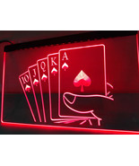 Royal Flush Poker Casino Rules Illuminated Led Neon Sign Home Decor, Lig... - £20.77 GBP+