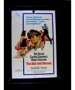 HELL WITH HEROES-ROD TAYLOR-CLAUDIA CARDINALE-27X41 ORIG POSTER-1968-DRA... - £39.05 GBP