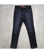 Arizona Jean Co Jeans Girls Size 16 1/2 Plus Skinny Adjustable Waist Denim - $10.45