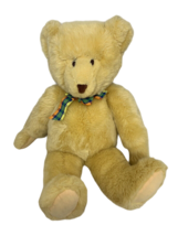 North American Bear 1996 Golden Oldies Oso large plush teddy yellow plai... - £19.54 GBP