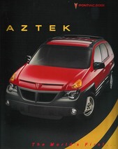 2000/2001 Pontiac AZTEK sales brochure catalog 1st Edition 01 US SRV - $10.00