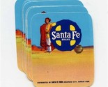 22 Unused Santa Fe Brand Labels Chico  - $17.82