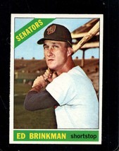 1966 TOPPS #251 ED BRINKMAN VG+ SENATORS - $1.23