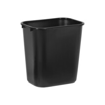 Deskside Wastebasket - Black - $291.43 CAD