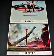 2 1978 Hal Needham Movie HOOPER 8x10 Lobby Cards Burt Reynolds Stuntman - £18.00 GBP