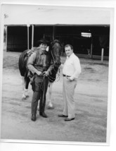 Don Durant as Johnny Ringo with his Horse and Harry Sargent 8x10 Vintage... - $670.39 MXN