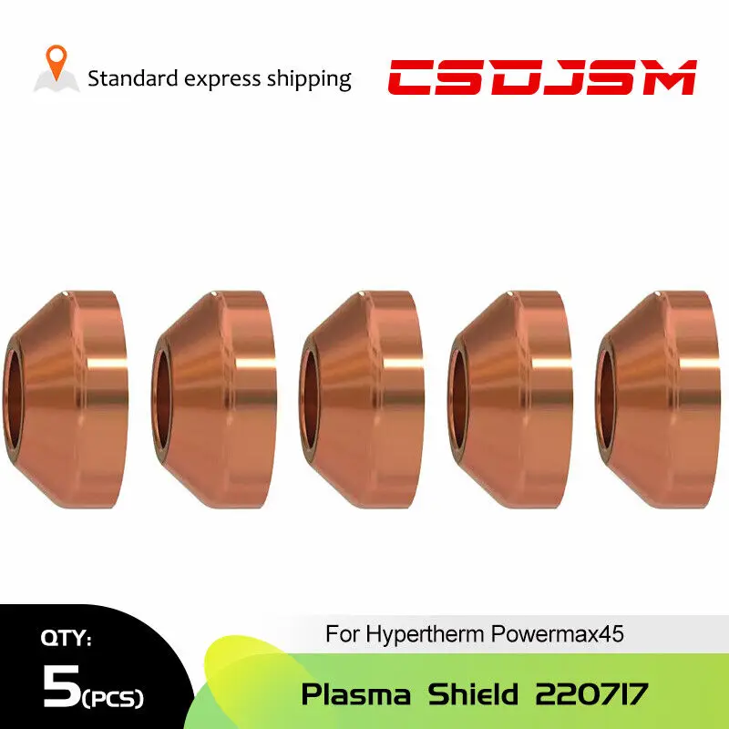 CSDJSM?5pk 220717 Plasma Cutter Shield/deflector For Hypertherm Powermax45 Plasm - £72.76 GBP