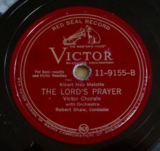 Robert Shaw &amp; Victor Chorale - Bells Of St. Mary&#39;s / The Lord&#39;s Prayer - 78rpm - £11.37 GBP