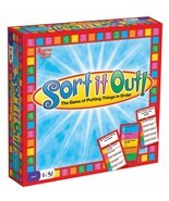 SORT IT OUT! FAMILY BOARD GAME BY UNIVERSITY GAMES 01026 - NEW SEALED BOX 2009 - $23.70