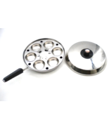 Vintage Revere Ware Stainless Steel 6 Egg Poacher Skillet with 10&quot; Insert - $54.99