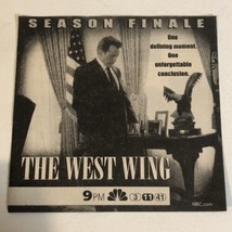 The West Wing Tv Guide Print Ad Martin Sheen TPA11 - £4.66 GBP