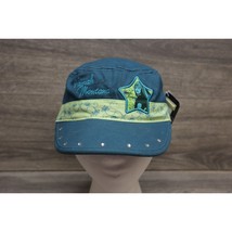 Disney Channel Hat Girls Adjustable Cap Strap Back Blue Green Military C... - $18.69