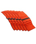 Empty Saddle Sandbag, Cordura Nylon - (27 Lb Capacity, Orange) 6-Pack - £107.44 GBP