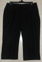 New Womens Woolrich Black Capris / Cropped Pants Size 16 - £22.09 GBP