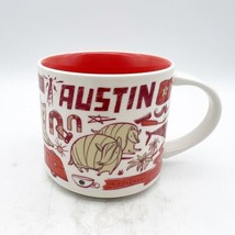 Starbucks Austin Texas Coffee Mug Cup Been There Series No Box 14 Oz - £15.63 GBP
