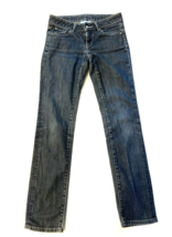 Banana Republic Jeans Womens Size 2 Classic Skinny Straight Leg Denim Da... - $11.76