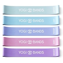 By Xnm Creations - Resistance Loop Exercise Fitness Workout Bands - Set Of 5 - P - £28.31 GBP