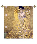 52x58 ADELE BLOCH BAUER Woman Gustav Klimt Tapestry Wall Hanging - £197.12 GBP