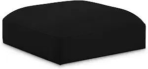 696Black-Ott Ease Collection Modern | Contemporary Upholstered Ottoman W... - $638.99