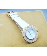 Honora White MOP Dial Rose Tone Stainless Wrist Watch Pangolin Pattern B... - £39.39 GBP