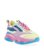 Steve Madden Little and Big Girls Jpossession Elevated Fashion Sneakers ... - $24.35