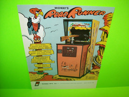 ROAD RUNNER 1979 Original Rifle Gun Arcade Game Flyer Vintage Retro Promo Art - £13.87 GBP