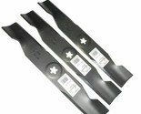 3 PC Lawn Mower Blade for Sears Craftsman 48&quot; GT5000 DLT2000 GT3000 9172... - $58.28