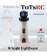 N Scale 1:160 3D Printed Building - Lighthouse PLA - $17.86 CAD