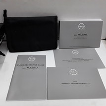 2022 Nissan Maxima Owners Manual Kit Portfolio 20 - $123.74
