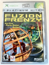 Fuzion Frenzy Microsoft Original Xbox 2001 Platinum Hits Video Game minigames - £16.19 GBP