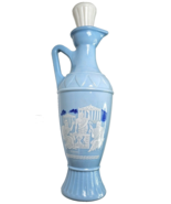 Vintage JIM BEAM Empty Decanter Sky Blue Socrates Plato Aristotle Grecia... - $375.77 MXN
