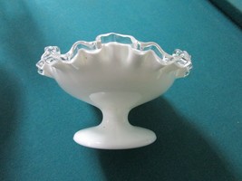 Fenton Silvercrest Footed Bowl 4 X 7&quot; Round Bowl 3 X 9 1/2&quot; [milkgl2] Pick 1 - £30.85 GBP+