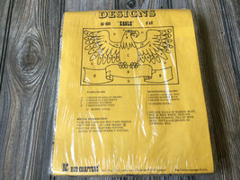 Vintage 1976 Rug Crafters Speed Tufting Pattern 35-555 &quot;EAGLE&quot; (2&#39; x 3&#39;)... - $54.70
