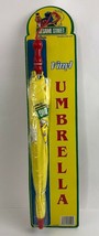 1980s Vintage Tara Toy Sesame Street Big Bird Vinyl Yellow Umbrella Nos - £18.32 GBP