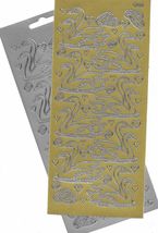 Peel Off Sticker Sheet. Wedding. Choice Of Colour. Cardmaking Scrapbooking - $1.49