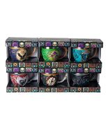 Set Of 6 Colorful Cameo Tarot Moth Skeletons Dragons Cat Magic Tea Cup Mugs - €128,80 EUR