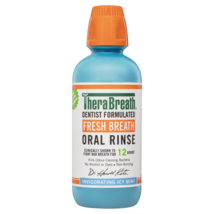 TheraBreath Fresh Breath Oral Rinse 473mL – Invigorating Icy Mint - $86.05