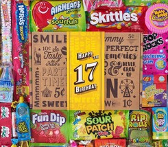 Vintage Candy Co. 17Th Birthday Retro Candy Gift Box - 2007 Decade Childhood - £50.51 GBP