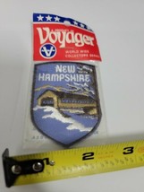 VTG Voyager NEW HAMPSHIRE with Covered Bridge Souvenir Sew On Patch - $9.99