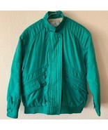 Vintage Rainbow West Jacket Womens  Small Green Teal Ski Waterproof Line... - $38.40 CAD