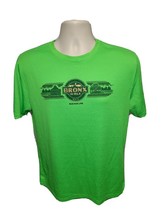 2015 NYRR New York Road Runners Bronx 10 Mile Run Mens Medium Green Jersey - £14.24 GBP