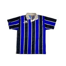 Men PENALTY Blue Black Maglia Trikot Maillot Shirt Football Camisa Soccer RARE - £27.89 GBP